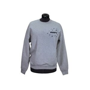 Platinum Heavyweight Sweats Men's Large Swift Fleece Crew Neck Pullover‎ Sweater